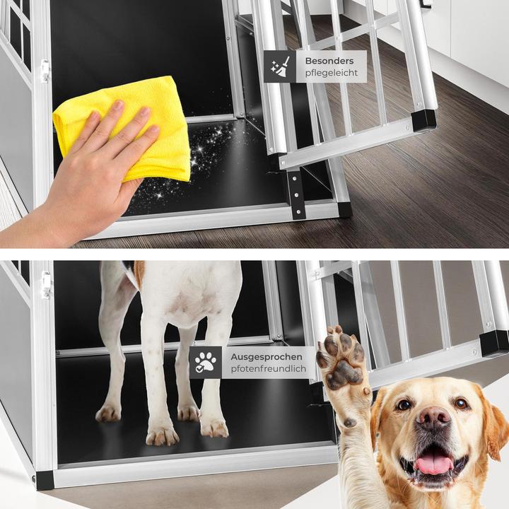 Produktbild tectake Hundetransportbox (Hund, Sicherheitsverschluss)