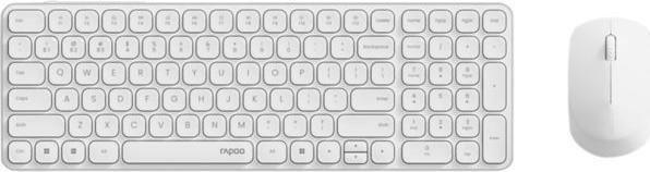 Produktbild Rapoo 9310M Multi-Mode-Deskset weiss (DE, Kabellos)