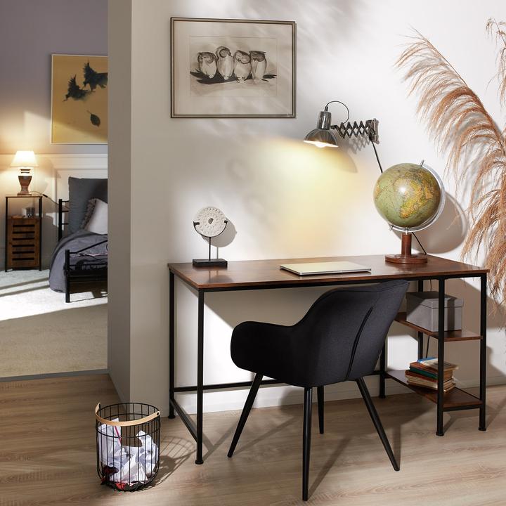 Actual product image tectake Desk Canton (60 x 60 x 120 cm)