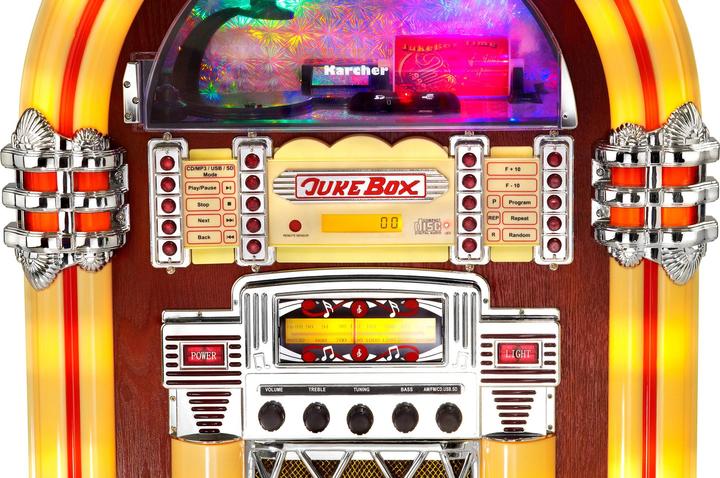 Actual product image Karcher CD Radio JB 6604 Jukebox (VHF, FM, Radio Frequency (RF))