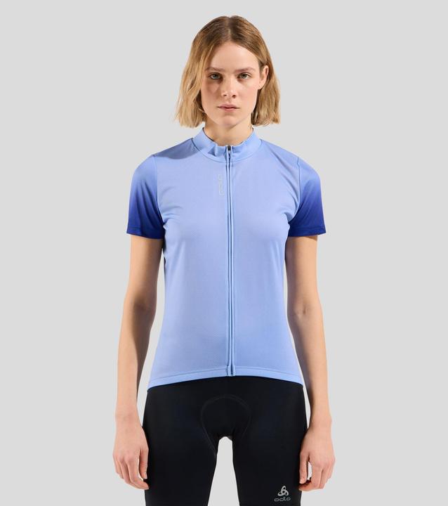 Immagine prodotto Odlo T-shirt s/u collo s/s full zip ESSENTIAL PRINT (L)