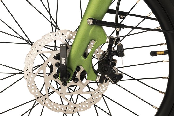 Produktbild Adore E-Citybike 20" Alu Kompaktfahrrad C-200 Compact Bike Heckmotor 45NM / 10,4Ah Metallic-Grün (42 cm)
