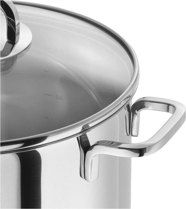 Produktbild Zwilling Quadro Kochgeschirr-Set 5-teilig STD (16 cm, Pfannenset + Topfset, Aluminium, Edelstahl)