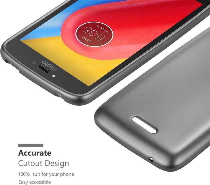 Productafbeelding Cadorabo TPU matte metalen hoes (Motorola Moto C Plus)