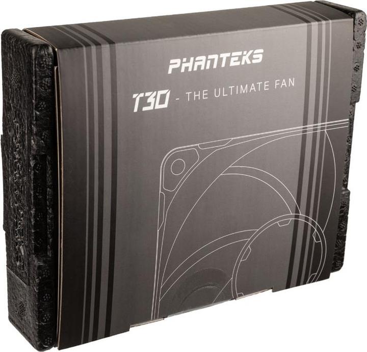 Actual product image Phanteks T30 PWM 120mm fan (120 mm, 1 x)