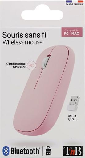 Actual product image T'nB Souris sans fil Bluetooth Colour (Rose) (Wireless)