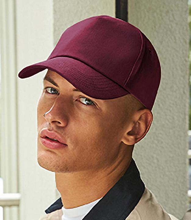Image du produit Beechfield Casquette de baseball Avec 5 panneaux (Taille unique)