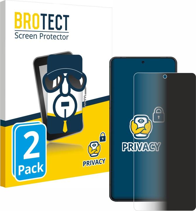Actual product image BROTECT Anti-spy privacy film Blue light protection film (2 Piece, Asus Zenfone 11 Ultra)
