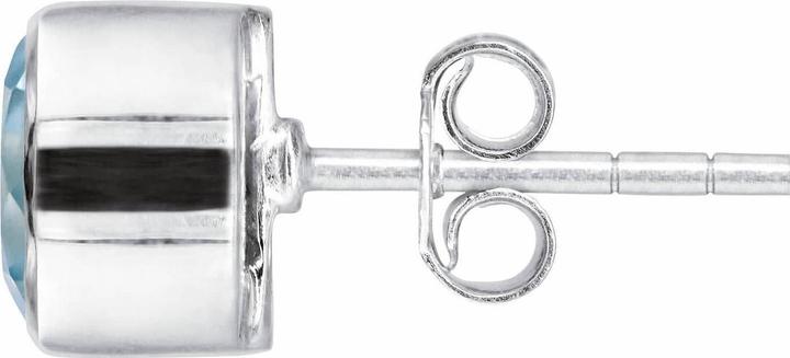 Immagine prodotto Loberon Orecchini Lilianne argento/blu (Orecchini: argento 925, Decorazione: gemma di topazio)