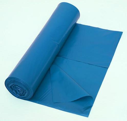 Actual product image Deiss Waste bags 240 L Blue LDPE (soft polyethylene) 42 micron (10 x, 240 l)