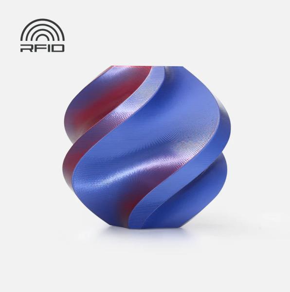 Immagine prodotto Bambu Lab PLA Silk Dual Colour - Midnight Blaze - 1,75 mm (PLA, 1.75 mm, Multicolore)