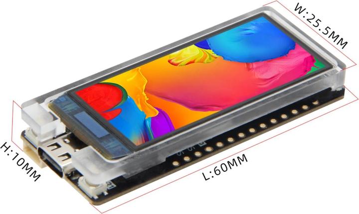 Produktbild Lilygo AMOLED T-Display-S3 ESP32-S3 mit 1.9 Inch Display