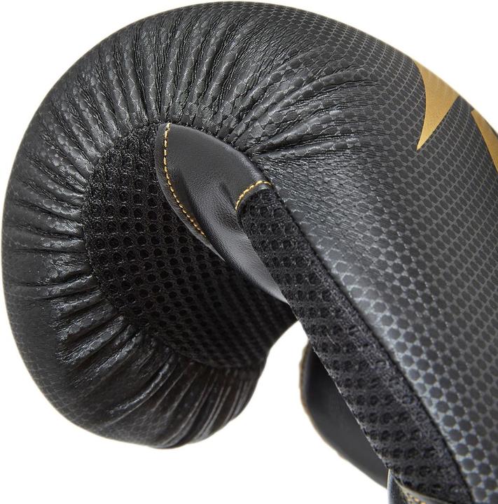 Actual product image Reebok Boxing Gloves Pro Black/Gold (10 OZ, 10)