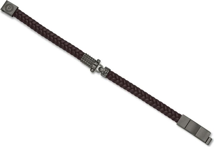 Produktbild Police Wrath Armband (19 cm, Edelstahl, Leder)