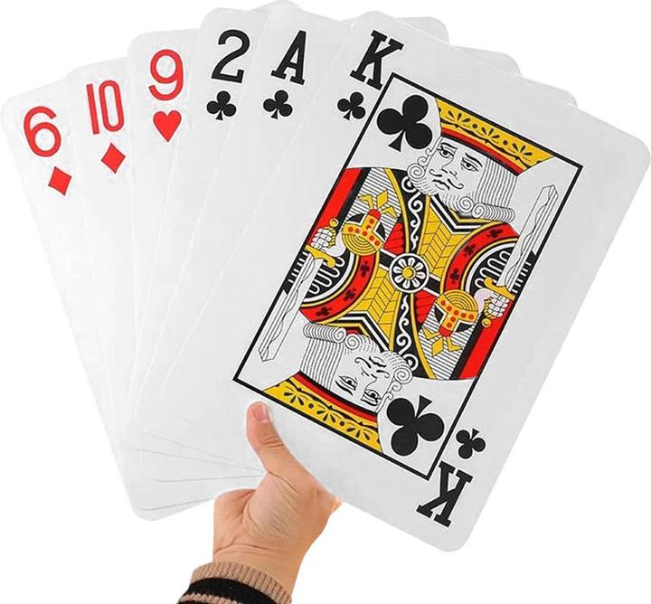 Image du produit JTI Jeu de cartes géant - 28 x 20 cm