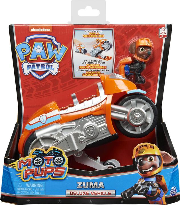 Actual product image Spin Master Moto Pups Zuma