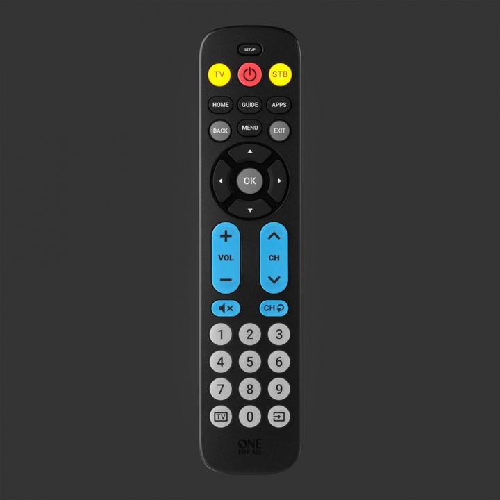 Produktbild One for All Big Buttom Remote Universalfernbedienung URC 6821 (Universal Fernbedienung, Infrarot)