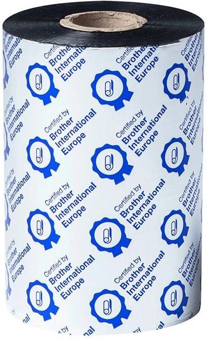 Actual product image Brother Ribbon Thermal Transfer BRS-1D450-110 Resin (11 cm, Black)