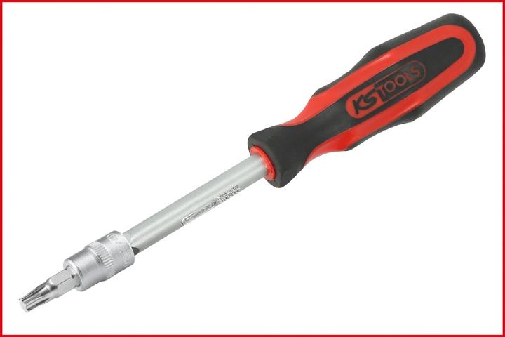 Actual product image KS Tools 1/4 square drive screwdriver. 150mm 911.1434 (Square)