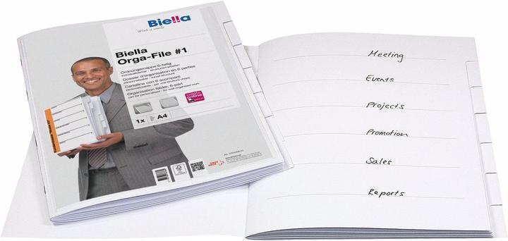 Produktbild Biella Ordnungsmappe Orga-File (A4, 1 x)