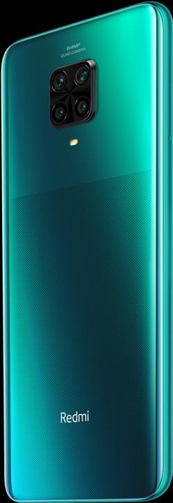 Produktbild Xiaomi Redmi Note 9 Pro (64 GB, Tropical Green, 6.67", Dual SIM + SD, 64 Mpx, 4G)