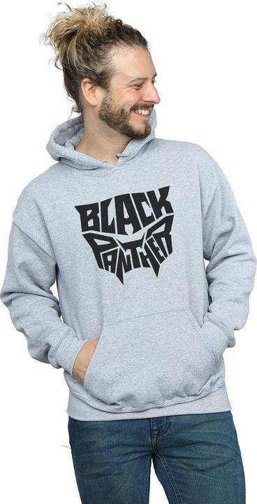 Immagine prodotto Felpa con cappuccio da uomo con stemma della Pantera Nera (L)