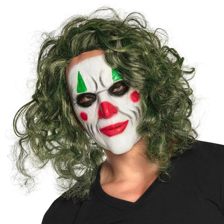Immagine prodotto Boland Maschera in lattice per la testa del cattivo con i capelli