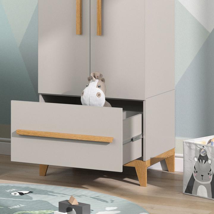 Actual product image VitaliSpa Kinderkleiderschrank Malia, Cashmere-Eiche, 70 x 186.8 cm (70 cm)
