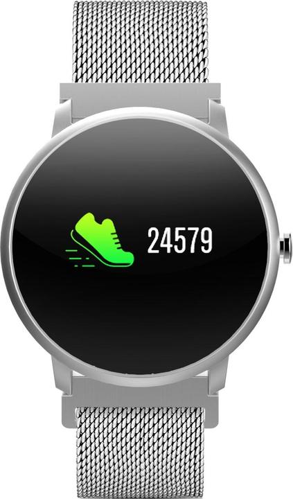 Produktbild iGet FIT F4 LCD Wristband activity tracker (0.96") IP68 Silver (250 mm)