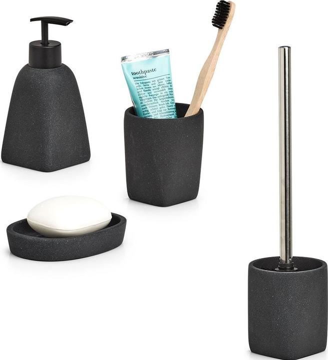 Produktbild Zeller Present Toilettenbürste Dark Stone Schwarz