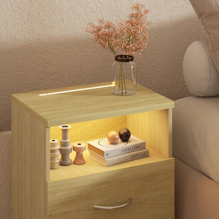 Immagine prodotto Casaria Comodino (39 x 28 x 54 cm)