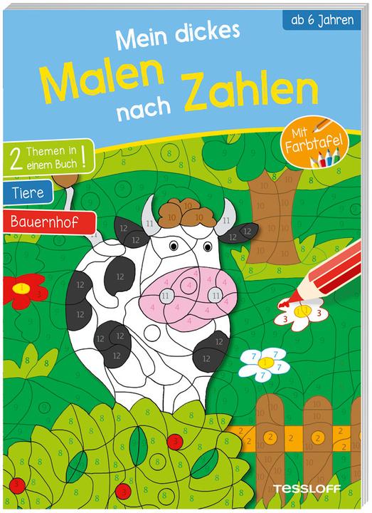Image du produit Tessloff Ma peinture épaisse par numéros. A partir de 6 ans