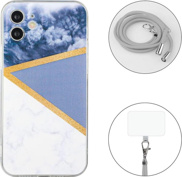 Produktbild König Design Hülle Handy Schutz für Apple iPhone 12 Mini Handykette Case Cover Bumper Etuis