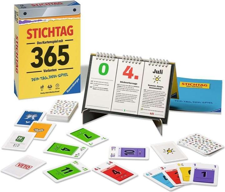 Immagine prodotto Ravensburger RAV27047 - Deadline Your Day - Your Game, da 3 a 5 giocatori dai 12 anni in su (edizione EN) (Tedesco)