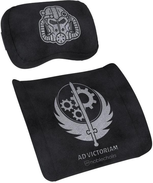 Actual product image noblechairs Memory Foam Pillow Set - Brotherhood of Steel Edition