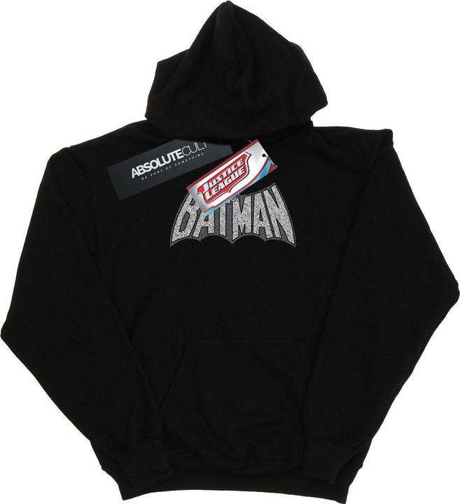 Image du produit - Sweat à capuche BATMAN RETRO CRACKLE LOGO - Femme (L)