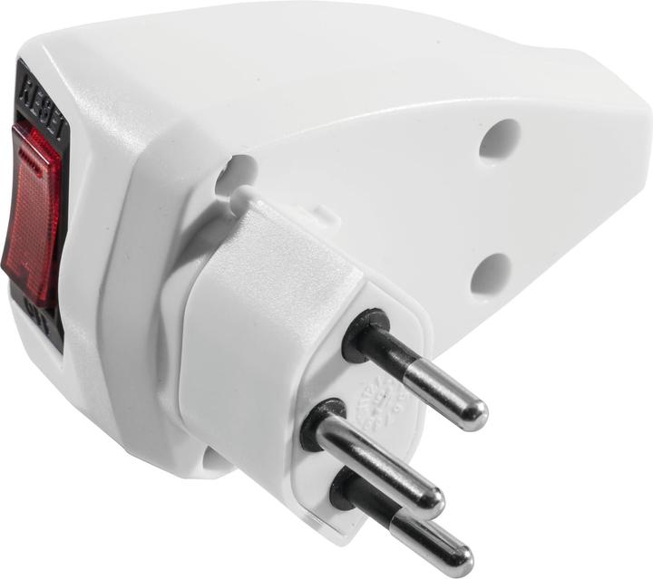 Actual product image Steffen Mounting plug with rocker switch (Type 12)