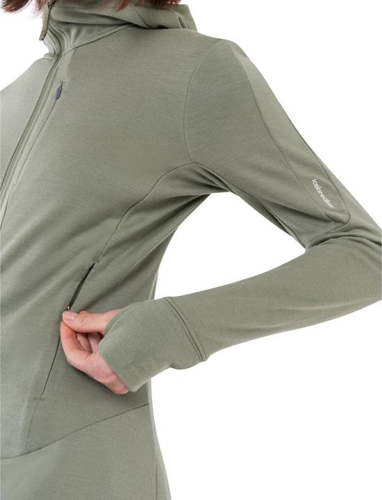 Actual product image Icebreaker Women's Merino 260 Quantum IV L/S Zip Hoodie (L)