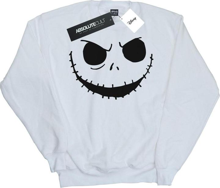 Immagine prodotto Disney Nightmare Before Christmas Jack's Face Bold Felpa Donna (S)