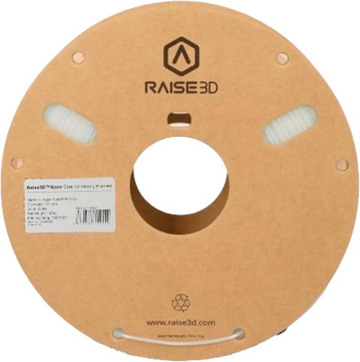 Actual product image Raise3D Filament Hyper Core PPA 25 GF 1.0kg 1.75mm (PP, 1.75 mm, 1000 g, White)
