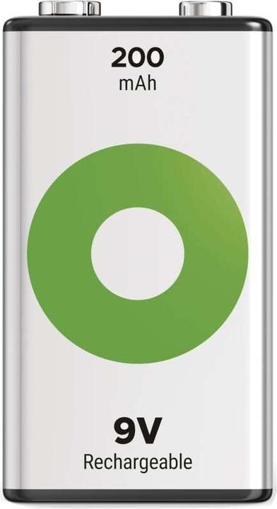 Actual product image GP Batteries ReCyko (1 pcs., 9V Block, 200 mAh)