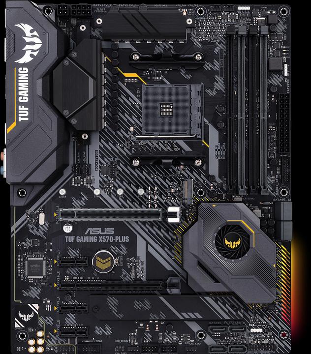 Actual product image ASUS TUF Gaming X570-Plus (AM4, AMD X570, ATX)