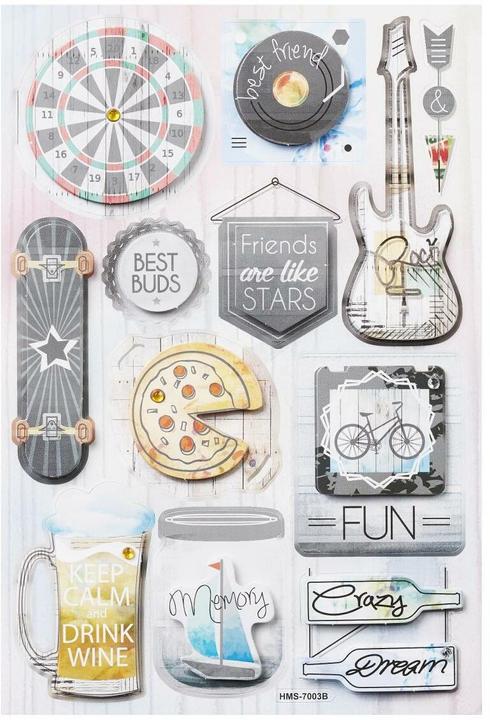 Produktbild Hobby Fun Motivsticker Hobbies 1 Blatt