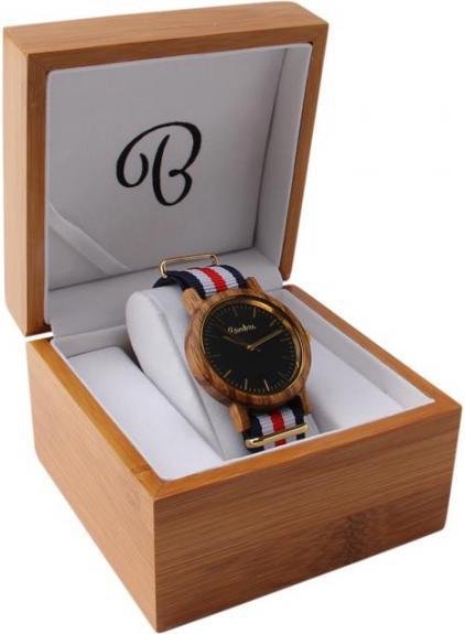 Immagine prodotto Bambuu Orologio di legno (Orologio da polso analogico, 45 mm)