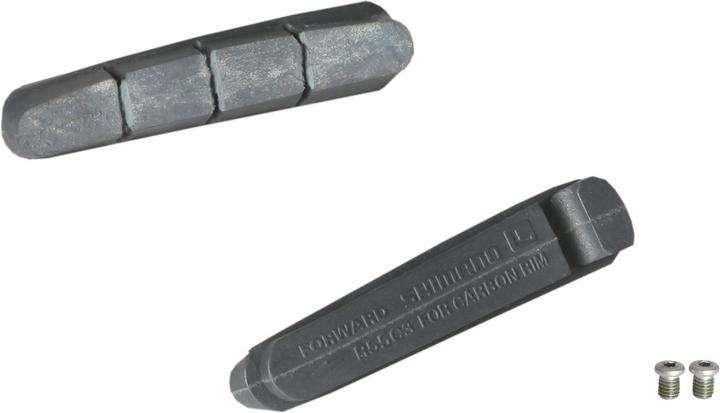 Actual product image Shimano R55C3 for carbon rims (Shimano, Rubber)