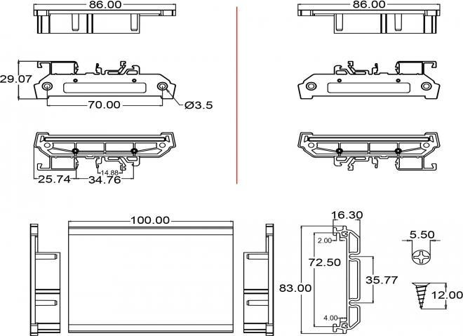 Immagine prodotto Delock Porta tavola, 10 cm