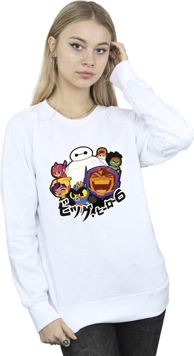 Produktbild Disney Big Hero 6 Baymax Group Manga Sweatshirt (L)