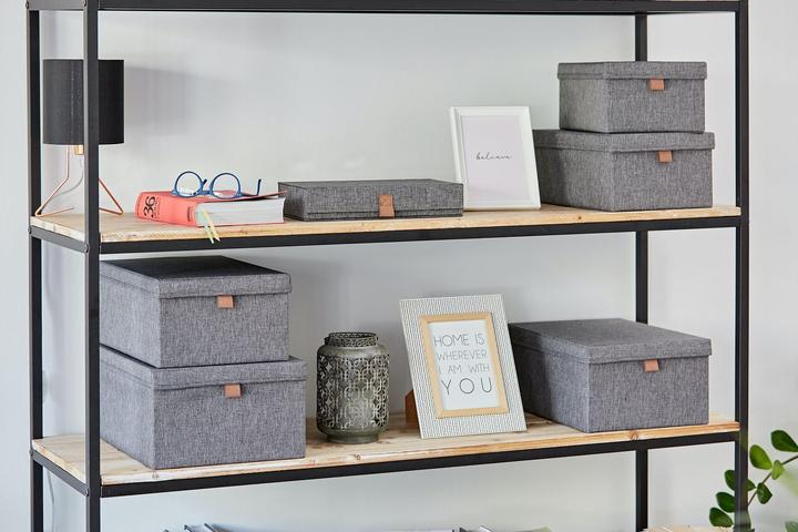 Produktbild Love it Store it Premium Ordnungsboxen 5er Set (28 x 40 x 17 cm, 19 l)