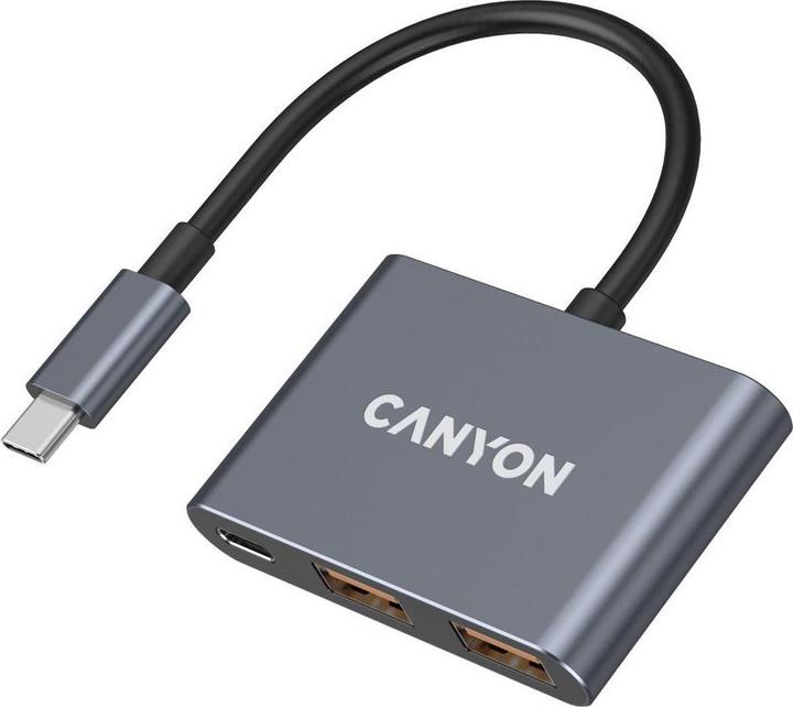 Immagine prodotto Canyon Hub convertitore DS-3 3in1 USB-C Grigio scuro