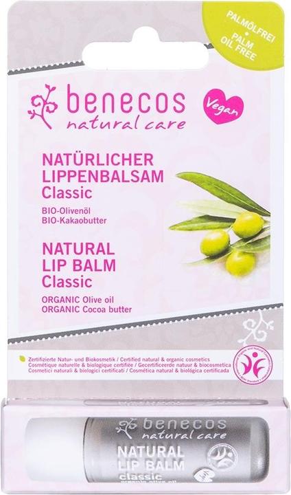 Image du produit Benecos Baume à lèvres naturel classique (Baume)